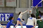 Volleyball vs Babson  Wheaton Women's Volleyball vs Babson College. - Photo by Keith Nordstrom : Wheaton, Volleyball, VB